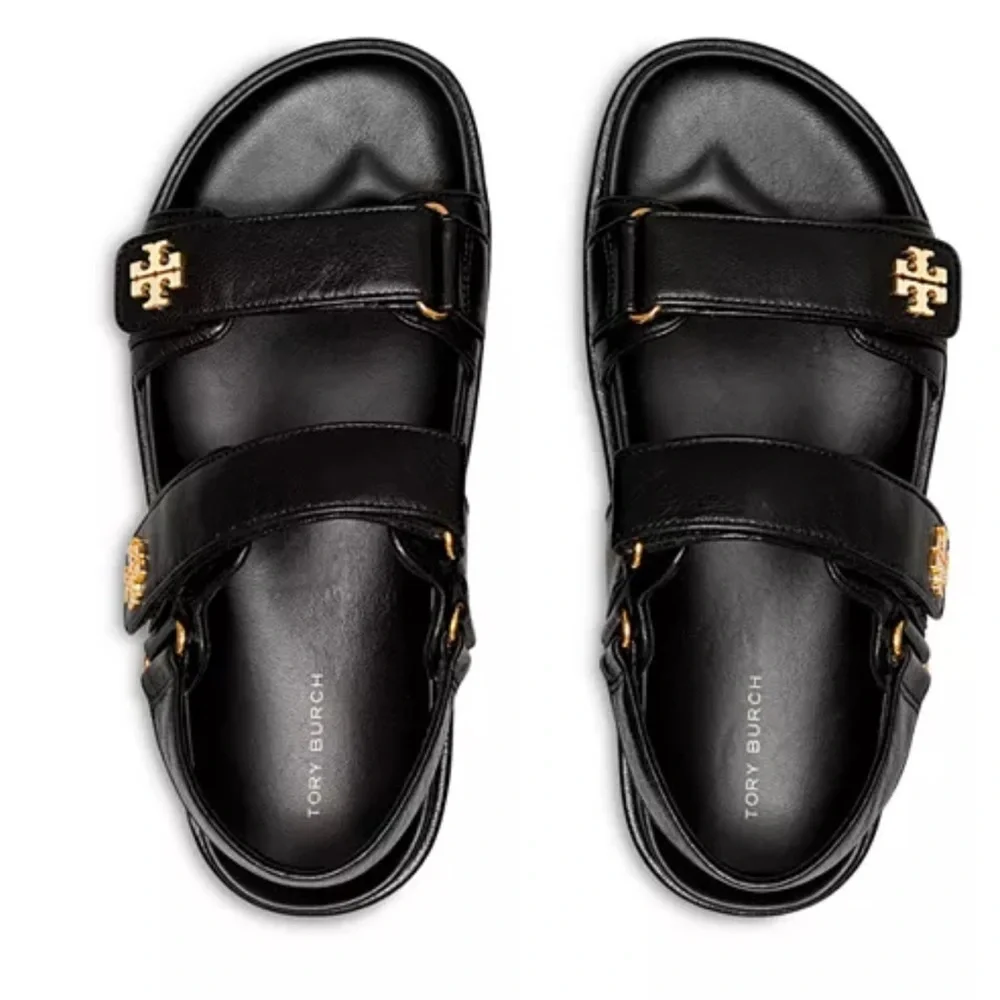 Tory Burch Kira Black Sandals - Picture 3 of 6